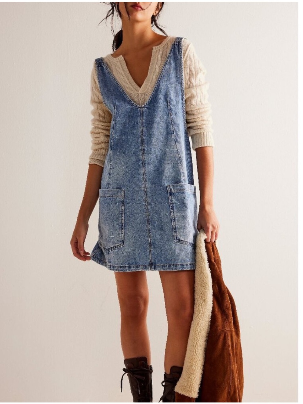 NWT-Free People High Roller Skirtall.